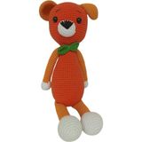 El Yapımı Örgü Amigurimi Köpek Bebek *32 cm