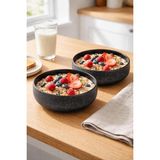 El Yapımı Seramik Salata Kasesi, Yulaf Granola ve Kahvaltı Kasesi, Sağlıklı Beslenme ve Diyet