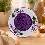 El Yapımı Seramik Sarımsak Rendesi Rende Tabağı Zencefil, Parmesan, Çikolata ve Peynir Rendesi Sarımsak Ezici Dekoratif Mutfak Tabağı Çeyizlik Eşya, LAVANDER HERB