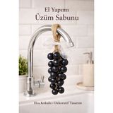 El Yapımı Üzüm Sabunu – Kokulu Dekoratif Musluğa Asılabilir Sabunp