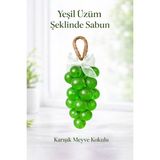 El Yapımı Üzüm Salkım Sabun - Yeşil