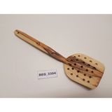 El Yapımı Zeytin Ağacı Spatula, Dayanıklı ve Şık Mutfak Gereci - Ahşap - Bej - Seçenek 1
