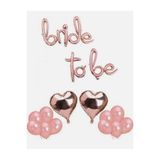 El Yazili Bride To Be Bekarliğa Veda Parti Balon Set