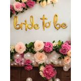 El Yazılı Bride To Be Folyo Balon Altın
