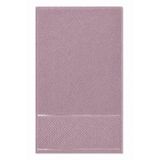 El Yüz Havlusu 50x90 cm%100 Pamuk Kısmi Kadife Jakar Nova Collection (Mürdüm)