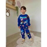 Ela Karakter Erkek Çocuk Eşofman Takımı - 3 - 4 Yaş - 003-Mavi