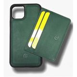 Elae El.csw-11pm-oysl iPhone 11 Pro Max Slim Cüzdan Deri Kılıf Yeşil