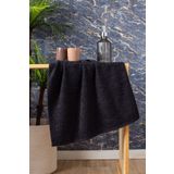 Elaganya Premium Leke Tutmayan Siyah Kuaför Spor Havlusu 50x90