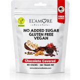 Elamore Şeker Ilavesiz, Glütensiz, Vegan Freeze Dried Portakallı Bitter Çikolata - Doypack 50 gr