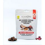 Elamore Şeker Ilavesiz, Glütensiz, Vegan Turna Yemişli Bitter Çikolata - Doypack, 50 gr
