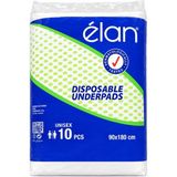 Elan Yatak Koruyucu Örtü 90X180 cm 10'lu Tek Kullanımlık Emici Hasta Altı Bezi 2 Paket - Standart