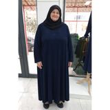 Elanur Anne Büyük Beden Boydan Elbise (penye kumaş)