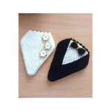 elara knits hand made Çeyizlik el örgüsü gelin damat 2li lif seti