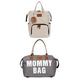 Elarque Bebek Bakım Çantası Pratik Termal Bebek Bakım Sırt Çantası ve Çok Amaçlı Mommy Bag