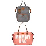 Elarque Bebek Bakım Çantası Termal Biberonlu , Güvenli ve Kullanışlı