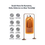 Elarque Çamaşır Kurutmalık Taşınabilir Çift Modlu Giyisi Kurutucu, Mavi Sterilizasyon Özelliği