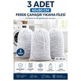 Elarque Çamaşır Sepeti Yıkama Filesi Seti - Çamaşırlarını Güvende Tutar