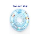 Elarque Kolluk & Simit Bebek Boyun Simidi Güvenli Emniyet Kilitli Mavi