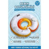 Elarque Kolluk & Simit Bebekler Için Kendinden Şişen Yüzme Simidi ve Güvenlik Kilitli