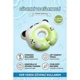 Elarque Kolluk & Simit Bebekler Için Panda Figürlü Emniyet Tokalı Bel Simidi - Güvenli Yüzme Deney