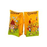 Elarque Kolluk & Simit Canlı Sarı Renkli Şişme Kolluk, Çocuklar Için Güvenli Yüzme Desteği
