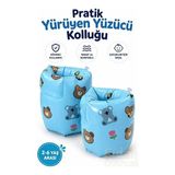Elarque Kolluk & Simit Pratik Yürüyen Şişme Yüzme Kolluğu, 2-6 Yaş Çocuklar Için