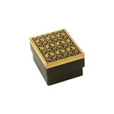 Elarque Makyaj & Takı Organizeri Altın Yaldızlı Yüzük Hediye Kutusu, Şık ve Koruyucu Tasarım