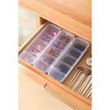 Elarque Makyaj & Takı Organizeri Kapaklı Çok Bölmeli Takı Saklama Kutusu, Toka, Yüzük ve Kolye Düzenleyici