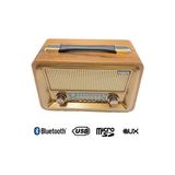 Elarque Nostaljik Radyo Ekru Radyo - Nostaljik Tasarımıyla Kaliteli Müzik Keyfi