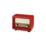 Elarque Nostaljik Radyo Kırmızı , Retro Tasarım ve Sıcak Ses Kalitesi