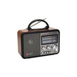 Elarque Nostaljik Radyo Orta Boy Retro , Ahşap Tasarım ve Taşınabilirlik