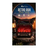 Elarque Nostaljik Radyo Solar Şarjlı Bluetooth Hoparlör, Ahşap Görünümlü Tasarımı