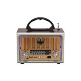 Elarque Nostaljik Radyo Taşınabilir Retro Radyo, Klasik Tasarım ve Yüksek Ses Performansı