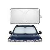 Elarque Oto Güneşlik Perde Skoda Scala Için Yuvarlak Ön Cam Güneşlik, Güneş Işığını Etkin Engeller