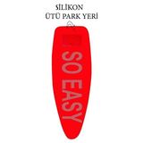 Elarque Ütü Masası ve Aksesuarı Yüksek Kalite Xxl Silikon Ütü Masası Kılıfı ve Örtüsü, 57X156 cm - 57 x 156 cm