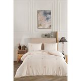 Elart Alva Çift Kişilik Nevresim Takımı 4 Parça Krem - 200 x 220 cm