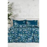 Elart Alvera Nevresim Takımı Çift Kişilik %100 Pamuk Saten (200X220 Cm) Yeşil