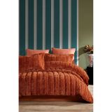 Elart Comfort Yeni Nesil Çift Kişilik Uyku Seti - 3 Parça Velvet Tarçın (230x220) Tarçın