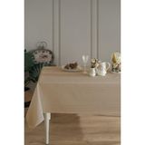 Elart Dertsiz Dream Masa Örtüsü Polyester Materyal ile 160 x 220 cm Cappuccino Renkli Şık Tasarım