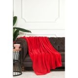 Elart Enjoy Wellsoft Tv Battaniyesi 100x170 Cm Kırmızı Kırmızı