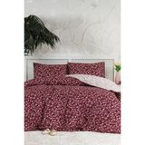 Elart Jasmin Nevresim Takımı Çift Kişilik (200X220 Cm) Bordo