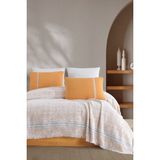 Elart Nish 4 Mevsim Pike Takımı Çift Kişilik 4 Parça Sarı - 220 x 240 cm