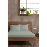 Elart Ranfors Pamuk Fitted Tek Kişilik 100x200 cm Adaçayı Çarşaf