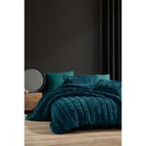 Elart Velvet Comfort Set Uyku Seti Çift Kişilik Kadife 3 Parça (230x220 cm)i Zümrüt Yeşili
