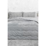 Elart Victor Comfort Uyku Seti Çift Kişilik Wellsoft 3 Parça (195X215 Cm) Gri