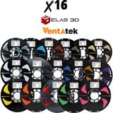Elas 3D Pla Pro Filament 1.75MM 16 kg Avantajlı Paket