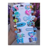 ELAS HOME Bebek Ve Çocuk Pens Set Toka 14'lü