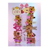 ELAS HOME Kapibara Bebek Çocuk Set Toka 14 lü Pens