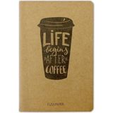 Ela's Paper Life Begins Coffee Defter