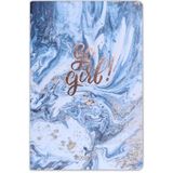Ela's Paper Marble Mavi Go Girl! Defter